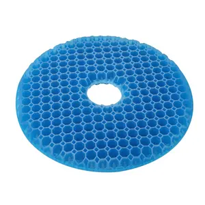 Oem蜂窝防水人体工程学舒适减压卸压蛋凝胶坐垫