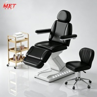 Fauteuil moderne pour podologie, tatouage, esthétique, salon de beauté, lit de soin électrique pour spa, table de massage, lit facial