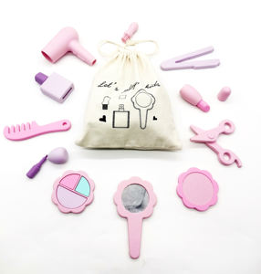 12PC Ensemble de jouets de maquillage en silicone Faire semblant de jouets de salon de beauté Kit de maquillage pour tout-petits pour filles - Product Image 6