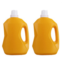 Bouteille de Détergent à Lessive en Plastique HDPE Colorée de Haute Qualité HBC 2L 3L 5L pour Emballage de Savon Liquide