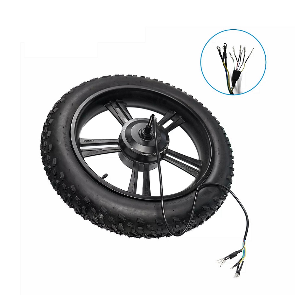 電動自転車用20*4.0統合Eバイクハブモーターホイール