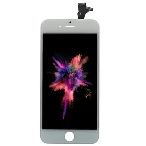 Layar iPhone, reparasi layar iPhone 6 7 LCD lurus spot pabrik