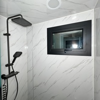Contenedor de Acero Impermeable para Baño, para Diversas Aplicaciones: Cochera Exterior, Almacén, Centro Comercial y Comedor