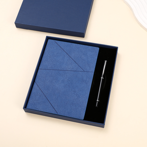 Caja de Regalo Rígida Personalizada OEM ODM, Estilo Libro, para Papelería de Oficina, Bolígrafo, Cuaderno, Marca, Regalo Corporativo - Product Image 4