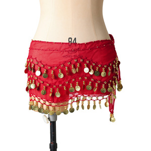 Cinture da Danza del Ventre Willyoung all'Ingrosso, Fasce per la Vita da Donna per Spettacoli, in Seta/Cotone, Opzioni Colorate per Adulti - Product Image 4