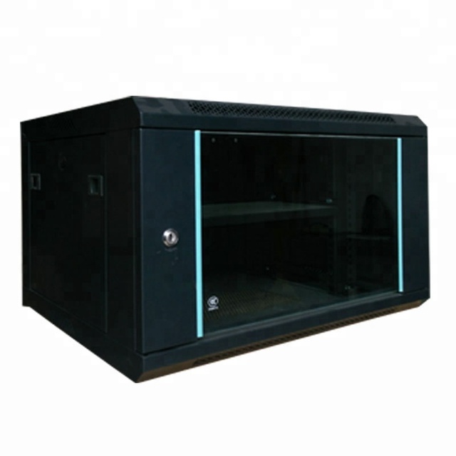 Network Server Data Cabinet Wall Mounted Cabinet with Shelf Fan 4U 6U 9U 12U 15U 18U Network Cabinet