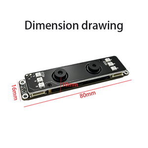 LLGCAM 5MP USB2.0 โมดูลกล้อง 1/2.5 นิ้ว CMOS 105dB WDRDMIC ไมโครโฟน MJPEG YUV2 UVC OTG สำหรับการประชุมทางวิดีโอสดสตรีมมิ่ง - Product Image 2
