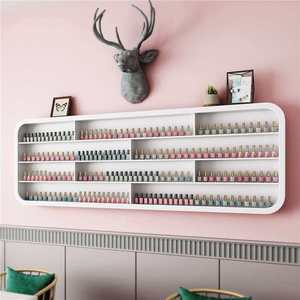 Nouvelle étagère murale de présentation pour cosmétiques de salon de manucure, présentoir mural pour vernis à ongles et colle - Product Image 3