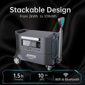 Portable Powerstation 2000 Watt Lithium-ion <b>Batteries</b> Solar Generator 2000w Eu H1003 Portable Powerstation 2000 Watt L - Product Image 4