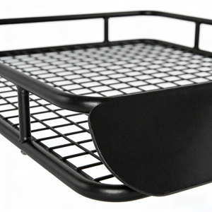 <span class=keywords><strong>Porte</strong></span>-bagages de toit universel noir en alliage d'aluminium avec pare-brise <span class=keywords><strong>avant</strong></span>, capacité 100 kg, panier de toit et <span class=keywords><strong>porte</strong></span>-bagages pour voiture - Product Image 6