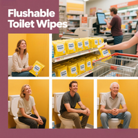 Lingettes humides pour toilettes personnalisées en usine, certifiées ISO, OEM/ODM disponibles, vente en gros, biodégradables, en pâte de bois, jetables dans les toilettes