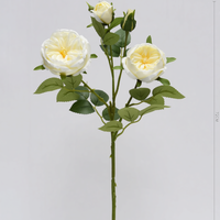 Rote Rosen Künstliche Blumen Realistische Langstielige Seidenrosen-Bouquets für Party, Zuhause, Hochzeit, Tischdekoration, Büro, DIY-Deko
