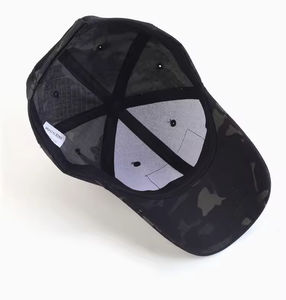 Casquette tactique légère en coton à motif CP, respirante et réglable, avec patch adhésif pour activités de plein air et usage quotidien - Product Image 6