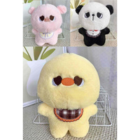 Fabrication sur mesure de mini-jouets en peluche à poils courts, en tissu peluche, couleurs assorties, animaux variés, 20 cm, pour événements de la Journée des enfants