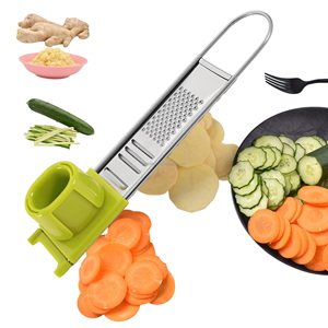 Gadgets de cuisine Ustensiles de cuisine Poignée ergonomique antidérapante et lame tranchante Éplucheurs de pommes et de légumes robustes - Product Image 1