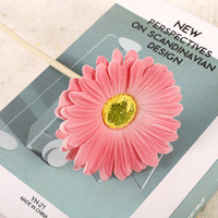 Bunga Magnolia Buatan Bahan PU Gaya Alami Ramah Lingkungan Dekorasi Rumah 37cm X 9cm untuk Pernikahan & Fotografi