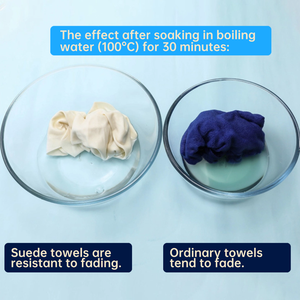 थोक प्रीमियम गुणवत्ता वाली भेड़ मेमने की त्वचा चेमो चमड़े की कार धोने तौलिया - Product Image 4