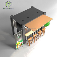 Magic house mobile bar shipping conteneur bar à vendre
