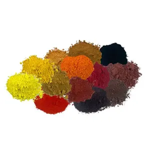 High Quality Iron Oxide Pigment Fe3o4black Red Blue Yellow Green White Color Construction Grade