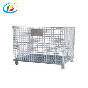 Stacking Pallet Gabbia Per Stoccaggio Bombole Multi Level Warehouse Metal Storage <strong>Cage</strong> Steel 30 Feet Available With Wheels - Product Image 3