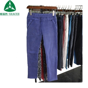 Quần legging nữ co giãn polyester mùa đông quần áo cũ cũ tái chế quần áo đã qua sử dụng từ Nhật Bản cho người lớn - Product Image 2