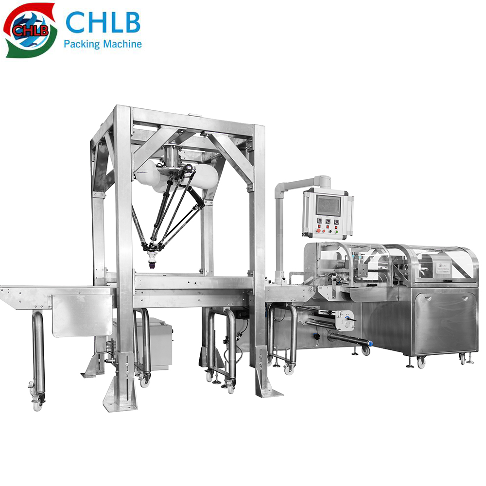 2019 новейшая полностью автоматическая упаковочная линия Роботизированная ручная машина аппаратное обеспечение двигатель с сенсорным экраном Интеллектуальный новый продукт 2021 1,5 лет
