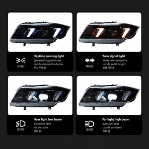 Kit de phares avant de retrofit transfrontalier pour BMW Série 3 E90 (<span class=keywords><strong>2005</strong></span>-2012) avec feux de jour LED DRL et clignotants à lentille œil de serpent e90 - Product Image 4