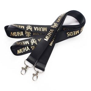 Airbus Cellphone Customized <b>Polyester</b> logo Adjustable <b>Lanyard</b> with Buckles - Product Image 6
