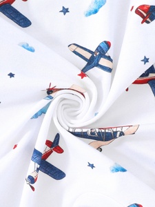 Pijamas de bebé de viscosa de bambú con estampado personalizado, ropa de bambú con cremallera y <span class=keywords><strong>pies</strong></span> cubiertos, transpirable, venta al por mayor, caja sorpresa - Product Image 6