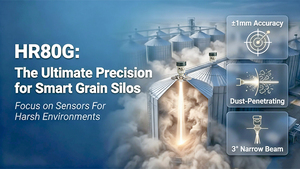 Sensor de Nivel de Grano Holykell a Prueba de Explosiones, <span class=keywords><strong>Radar</strong></span> de 80GHz, Transmisor para Silo, 4-20mA, RS485, Modbus, HART - Product Image 3