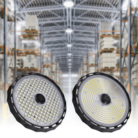 Lámpara Industrial de Gran Altura de Aluminio 2026, 240W 150W 100W 70W, con Cubierta Antideslumbrante de PC