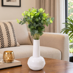 Modern Hot Vantage Venta caliente Color único Fancy Simple Table Top Venta caliente Iron Powder Coated Fancy Flower Jarrón con decoración para el hogar - Product Image 1