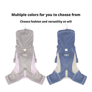 Ropa para Perros, Otoño Invierno, Gruesa, Cálida, Transpirable, de Poliéster, Estilo <span class=keywords><strong>Deportivo</strong></span> Simple, Abrigos de Cuatro Patas para Galgos y Perros Grandes - Product Image 5