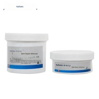 Adhésif de réparation époxy Kafuter K-9112 pour acier, colle de fonderie, résistant aux hautes températures, noir, certifié ISO, 250g