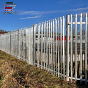 Recinzione a Palizzata in Acciaio Zincato Durevole per Giardino - Vendita Diretta dalla Fabbrica - Product Image 4