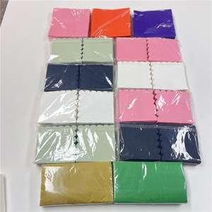 Hochwertige kunden spezifische Sorten prägung Weiß Schwarz 25*25cm Getränke Mittagessen Dinner Party Bar Farbig bedruckte blaue Papiers ervietten - Product Image 6