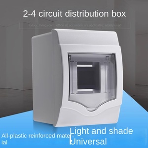 2-4 Circuit Distribution Box Pz30 air <b>Switch</b> Box Household Open Strong Electric <b>Lighting</b> Indoor Empty Box - Product Image 4