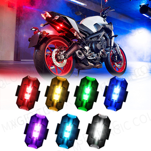 Luz LED estroboscópica de advertencia para Dron, <span class=keywords><strong>Mini</strong></span> indicador de advertencia RGB, carga USB, grúa de motocicleta, camión, Suv, <span class=keywords><strong>2022</strong></span>, superventas - Product Image 6