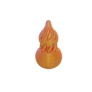 Jouet à charnière imprimé en 3D, écologique, anti-stress, en forme de gourde, spirale, couleur et taille personnalisables, jeu tourbillon bicolore - Product Image 2