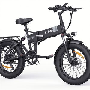 Vélo de Ville Électrique Ridstar H20 Entrepôt UE 1000W Fatbike Batterie au Lithium 15Ah avec Frein Mécanique Gros Pneu E-Bike - Product Image 1