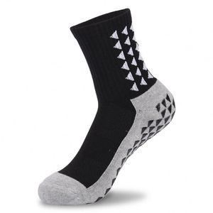 <b>Hot</b> Selling New Design Knitting Crew Non-slip Football Nylon Sports Grip Running Men <b>Socks</b> - Product Image 1