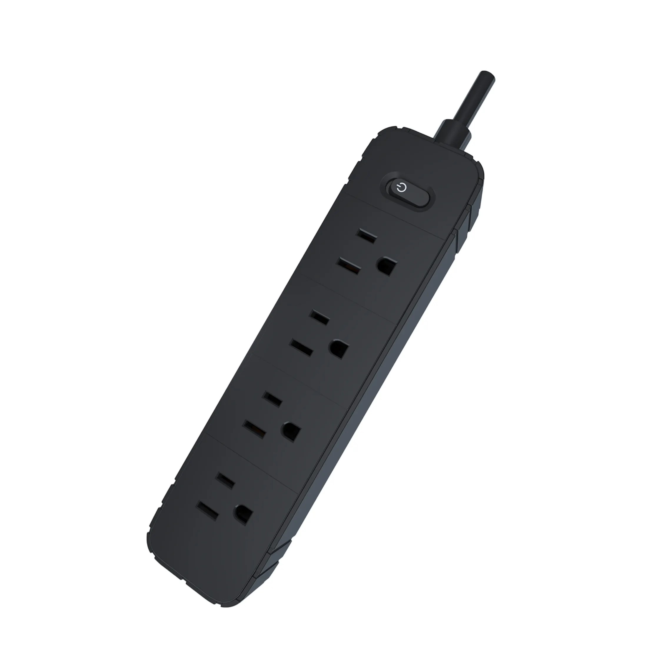 4 voies pour multiprises standard USA sans rallonge USB avec prise de rallonge électrique de 1.5m 2m 3m 4m 5m longueur de câble