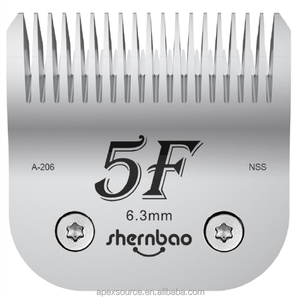 Tondeuse pour animaux Shernbao NSS-5F A5 avec lames amovibles en céramique et acier inoxydable anti-rayures pour A5/A6, toilettage des chiens - Product Image 1
