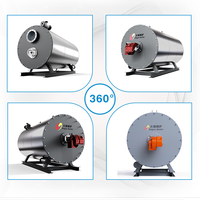 Caldera Industrial Horizontal de Calentamiento Térmico, Precio de Fábrica, a Gasóleo, de Baja Presión, de Tubos de Fuego, de Aceite Caliente, de Alta Eficiencia, de Hierro Fundido