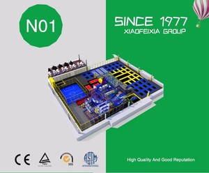 Parque de Trampolines Interior Personalizado para Niños, Equipo Comercial de Juegos Blandos para Niños y Adultos - Product Image 4