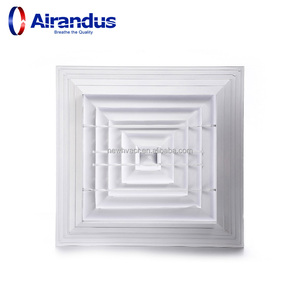 Diffuseur d'<span class=keywords><strong>air</strong></span> carré pour plafond, <span class=keywords><strong>grille</strong></span> de ventilation flexible industrielle chinoise pour sortie d'<span class=keywords><strong>air</strong></span> conditionné et évacuation des gaz - Product Image 3
