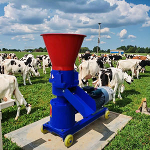 Nuovo tipo efficiente macchina per alimenti animali Pellet 220V attrezzature per la lavorazione dei mangimi agricoli - Product Image 1