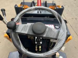 फार्म मिनी व्हील लोडर स्किड ड्राइव ड्राइव ड्राइव 4 टन रेटेड बाल्टी कॉम्पैक्ट फ्रंट एंड - Product Image 2