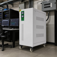 Stabilisateur de tension triphasé 50 kVA sans contact, régulateur de tension automatique 380 V AVR