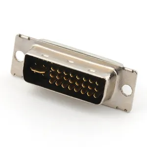 Placa de níquel PCB, conector macho DVI 24 + 5